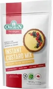 Orgran Instant Custard Mix G/F 200g Pouch