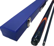Grafex Art Blue Graphite Multi-Weight System Pool Snooker Billiard Cue and Blue Cue Case