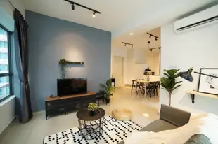 雙子星大樓的3臥室公寓 - 80平方公尺/2間專用衛浴KL Arte Plus Modern Living 3Bed Room@COBNB #AT210