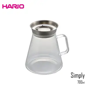 HARIO Simply 辛普利簡約茶壺 700ml 耐熱玻璃 可當咖啡壺 茶壺 茶具