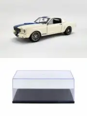 DIECAST CAR W/DISPLAY CASE 1965 FORD MUSTANG SHELBY G.T.350R A1801841SF 1/18