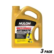 3 x Nulon Full Synthetic Multi Vehicle Automatic Transmission Fluid 4L SYNATF-4