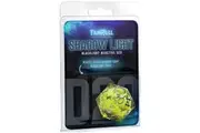 MDG Individual d20 Shadow Light UV Reactive Elixir Liquid Core Dice
