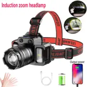 Portable LED Headlamp Rechargeable Headlight Torch Work Light Outdoor Head Lamps