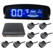 8 Parking Sensors LCD Car Reverse Backup Radar Monitor Detector Assistant System (for: Alfa Romeo)