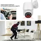 Wifi Ptz Camera 1080P Smart Tracking Full Color Night Vision Ir‑Cut Securi AUU