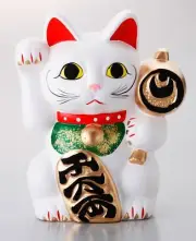 Maneki-neko (Large) Grand Opening Celebration Good Luck Charm Salon From Japan