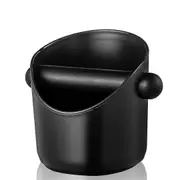 Espresso Coffee Grinds Knock Box Black Waste Container