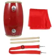 Drum Waist Hand Simple Instrument Drums Traditional Percussion Folk Dance