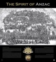 “The Spirit Of Anzac” – UNFRAMED Lithograph **Contains Real Sand from Gallipoli*