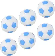 Kisangel 6pcs Tabletop Soccer Balls Replacement Official Foosball Balls for Home Entertainment for Family Fun Foosball for Leisure Activities