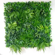 White Flowering Boxwood Artificial Vertical Garden Panel 1m x 1m