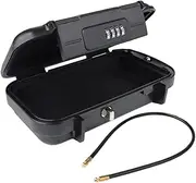 SOPOTUTU Secure Mobile Phone Storage Box Combination Lock Money Organizer Portable Safe for Travel and Hotel
