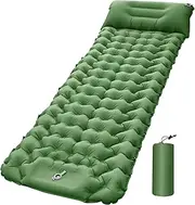 Inflatable Camping Mat - Tent Sleep Mat,Lightweight Self-Inflating Compact Portable Mattress for Outdoor Travel Backpacking Hiking Tent Camping