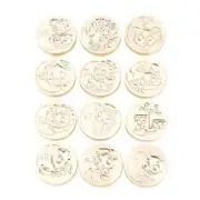 Sealings Wax Scrapbooking Stamp Head Brasses Sealing Stamp Head Wax Stamp Head