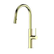 Greens Maci Pull Down Sink Mixer PVD Brushed Brass LF21202542BB