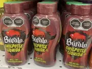 Paquete De 3 Salsa Búfalo Chipotle Liquida Traída De México