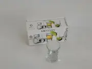 Circleware Midtown Shot Glass Barware 6 Pc Set 1.5oz New In Box Vintage