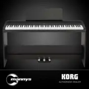Korg B2 Digital Piano w/ Stand & Triple Pedal Unit (Black)