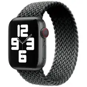 Nylon Elastic Band For Apple Watch 42/44/45/49mm Black