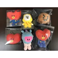 在飛比找蝦皮購物優惠-#售 BT21/BTS 正版官方 吊飾娃娃 站娃 坐娃 大頭