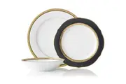 Noritake Regent 12 Piece Dinner Set Gold