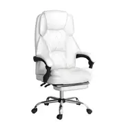 Artiss Executive Office Chair Computer Gaming Chairs Footrest Recline