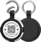 Compatible with Airtag Keychain, QR Code Air Tag Holder, Silicone Airtags Cases,