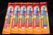 Colgate Kids Ages 2+ Extra Soft Toothbrushes W/Fun Suction Cups 6pk Mixed Colors