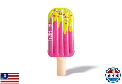 INTEX Inflatable Popsicle Pool Float with Realistic Printing, 75" X 30" – Sty