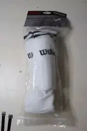 New Wilson PeeWee Up To 4'1" All In One Soccer Sock Guard Protection System!