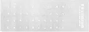 BOGEEL Traditional Chinese Taiwan Phonetic Keyboard Stickers Hongkong Keyboard Label Sticker Background,PVC