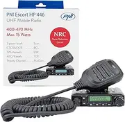 UHF CB Radio PNI Escort HP 446, 199 Channels, ASQ 9 Levels, Scan, Dual Watch, CTCSS-DCS, Power 0.5W to 15W, NRC Function