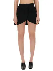 [Courrèges] Courrèges-"Ellipse" Mini Skirt-Donna 38