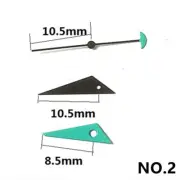 Fashion Triangle Irregular Watch Hands 10.5mm for Miyota 2035 Quartz Movement