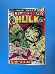 MARVEL SUPER-HEROES THE INCREDIBLE HULK #56 THE WAY IT BEGAN POSTER PIN UP NEW.