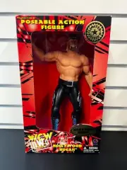 WCW N.W.O. Hollywood Hulk Hogan Limited Edition Poseable Action Figure IN BOX