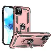 Magnetic Ring Kickstand Hybrid Case Cover iPhone 12 Pro Max 6.7" ROSE GOLD