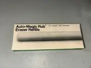 Faber Castell Auto-Magic Rub Eraser Refills- 12 pack, # 73207, VINYL 4 1/2