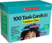 100 Task Cards in a Box: Context Clues: Mini-Passages with Key Questions to