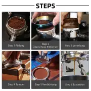 HG 51mm Bottomless Portafilter Coffee Bottomless Compatible With DeLonghi Esp 1