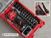 Milwaukee Packout Insert for M12 Stubby 3/8" Impact (Insert Only)