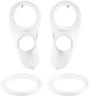 1 Pair Car Audio Speaker A-Column Tweeter Bracket Gasket for 2 Inch & 3.5 Inch 3.8 Inch Speakers Plastic Washer