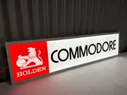 HOLDEN COMMODORE GMH LIGHT UP PREMIUM FLAT HANGING SIGN LIGHT LED BATHURST