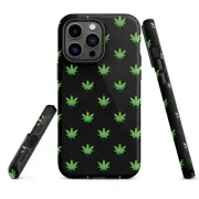 For iphone 11 12 13 14 Mini, Plus, Pro, Pro Max Tough iPhone Weed Case