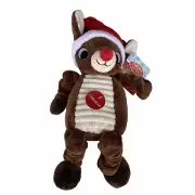 Rudolph The Red- Nosed Reindeer Dog Pet Toy NEW WITH TAGS