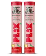 PLIX Apple Cider Vinegar 15 Effervescent For Weight Loss - 15 Each.