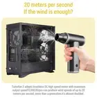 Black Portable Electric Air Duster Handheld Compressed Air Duster Computer C CEL