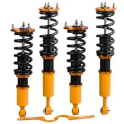 [MaXpeedingrods] Compatible for LEXUS IS200 IS300 97-05 Height Adjustable Shock Full Assembly Coilovers Kit Lowering Kit