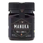 Kiva Raw Manuka Honey Certified UMF 10+, MGO 263+ 100% Pure New Zealand Honey